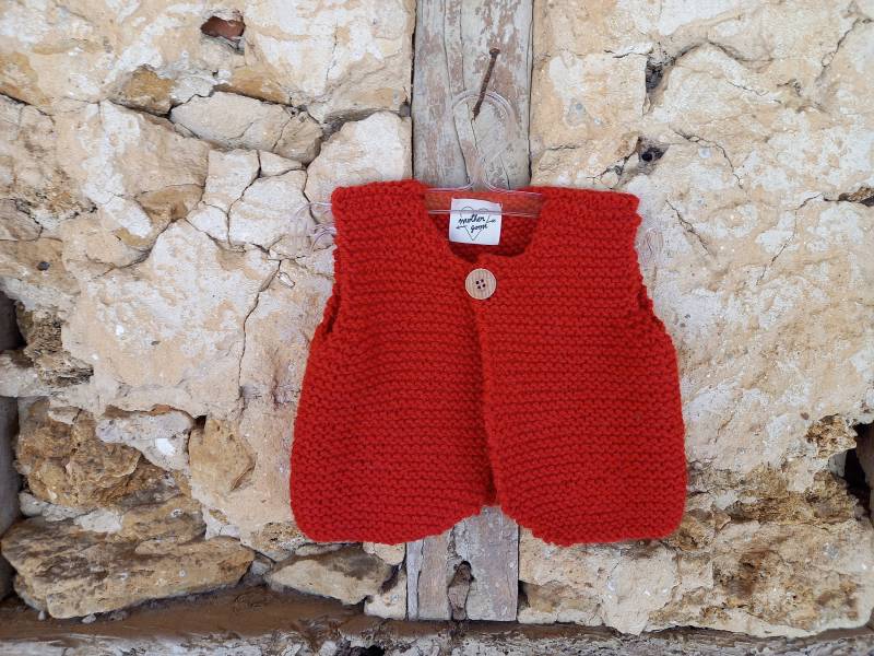 Schäferweste „Apoutsiak" Aus Wolle Und Alpaka von MotherGooseFR