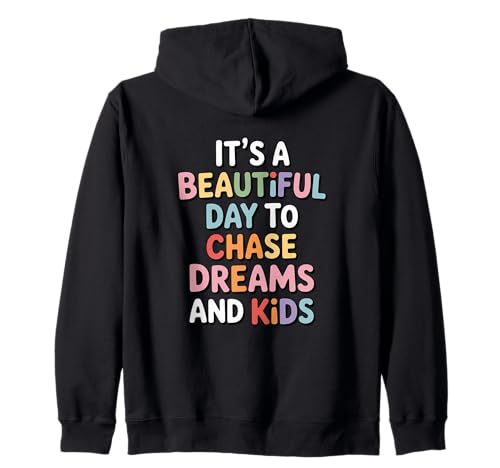 Schöner Tag Chase Dreams Kids Mom Life Kapuzenjacke Schöner Tag Chase Dreams Kids Mom Life Kapuzenjacke von Motherhood Dreams Family Love