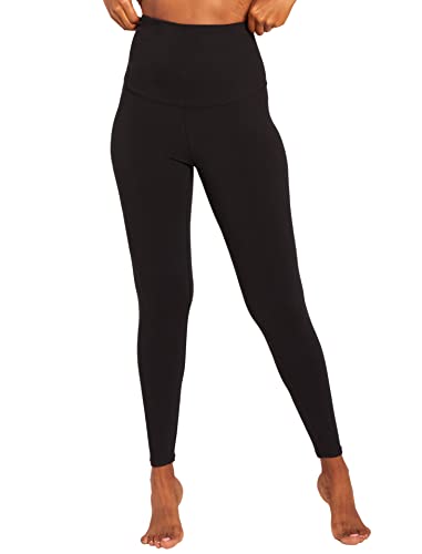 Motherhood Maternity Damen Bounceback Kompressions Schwangerschaft, volle Länge Leggings, solide, schwarz, Mittel von Motherhood Maternity