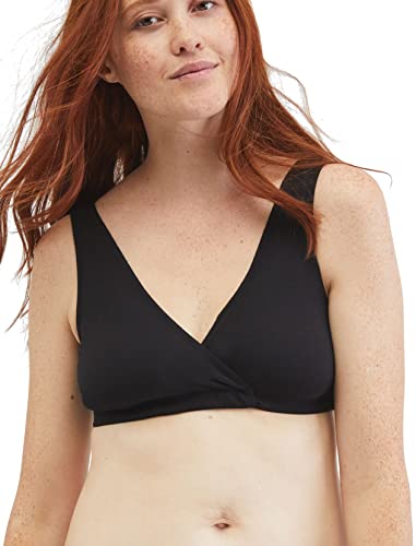 Motherhood Maternity Damen Wrap Front Nursing Sleep Bra BH, schwarz, X-Large von Motherhood Maternity