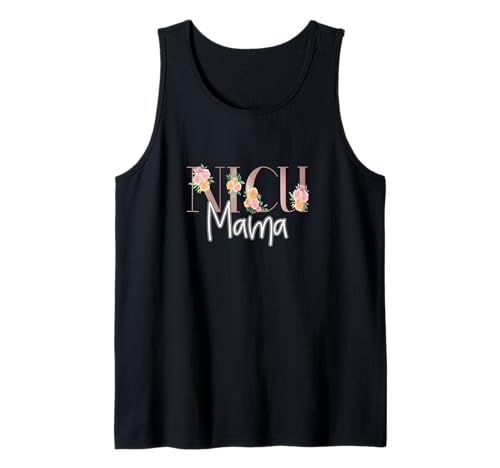 NICU Mama Mutter des neonatalen Kriegerbabys Tank Top von Motherly Love Designs