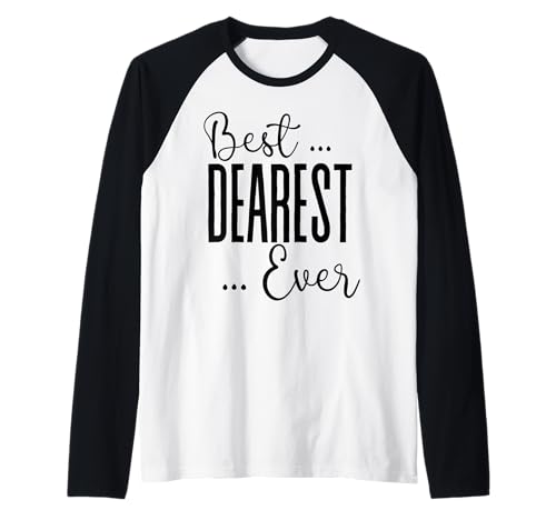 Best Dearest Ever süße Mutter Mama Mutter Geburtstag Liebe Mama Raglan von Mothers Gift Shopp