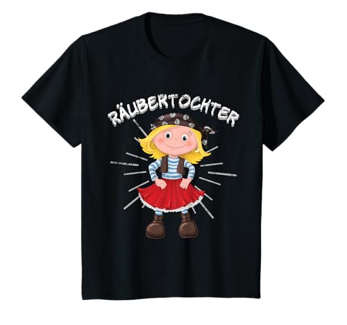Freche Räubertochter Lustiges Mädchen Design für Kinder T-Shirt Freche Räubertochter Lustiges Mädchen Design für Kinder T-Shirt von Freche Kinder Mode Kindergeburtstage Jungs Mädchen