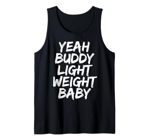 Yeah Buddy Light Weight Baby Tank Top von Old School Bodybuilding