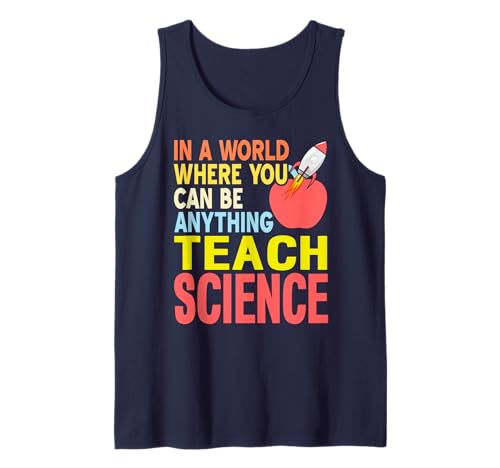 Ermutige Kinder Wissenschaft zu unterrichten Tank Top von Motivation für Lehrer und Klassenzimmer