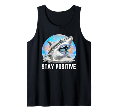 Lustiges Haifisch-Design, Geschenk für Männer, Frauen, Kinder Tank Top Lustiges Haifisch-Design, Geschenk für Männer, Frauen, Kinder Tank Top von Motivational Good Vibes Ocean Shark Lover Graphic