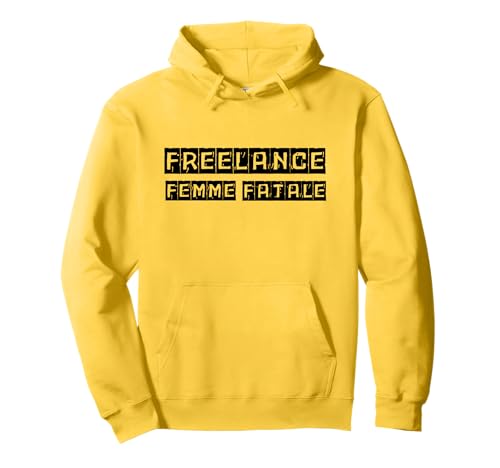 Lustige Freelancer Arbeit Hustle Motivierende Frauen Freelancing Pullover Hoodie von Motivational Work Quotes for Women NYC