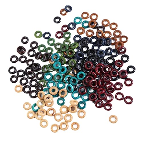 MotiveTech 100Dreadlock Haar Perlen Furcht Haar Braid Ringe Clips DIY Manschetten Schmuck von MotiveTech