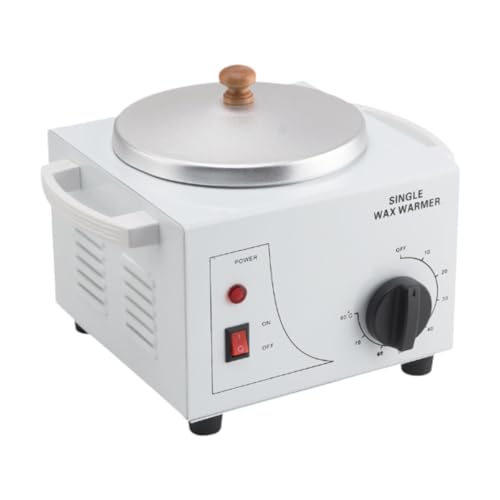 MotiveTech Elektrischer Wachserhitzer Zur Haarentfernung, Praktisch, Leicht zu Reinigen, Zur Entfernung von Hartem Und Weichem Haar, für Frauen Und Männer, 220 V von MotiveTech