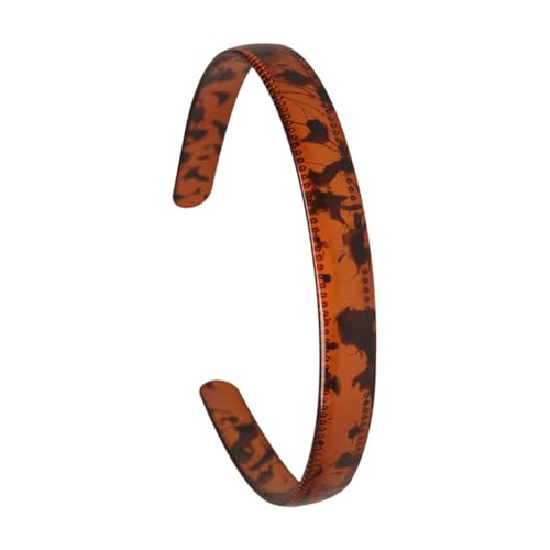 MotiveTech Schlichtes Trendiges Stirnband mit 16 Mm Breite für Damen Und Mädchen Haarband Kamm, Style F von MotiveTech