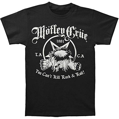 Motley Crue Herren T-Shirt You Can't Kill Rock & Roll schwarz von Motley Crue