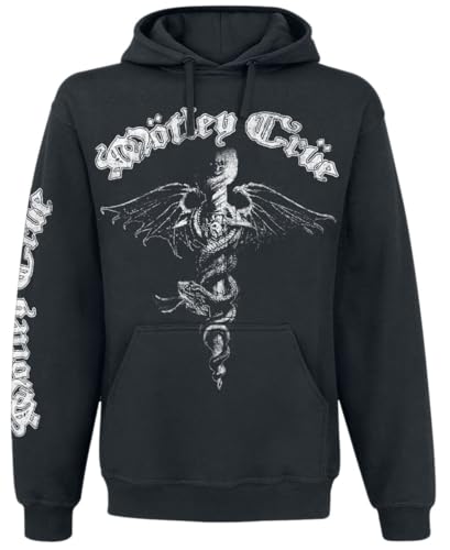 Motley Crue Hollywood Männer Kapuzenpullover schwarz L 50% Baumwolle, 50% Polyester Band-Merch, Bands Motley Crue Hollywood Männer Kapuzenpullover schwarz L 50% Baumwolle, 50% Polyester Band-Merch, Bands von Motley Crue