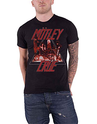 Motley Crue T Shirt Too Fast for Love Live Band Logo Nue offiziell Herren XXL von Motley Crue