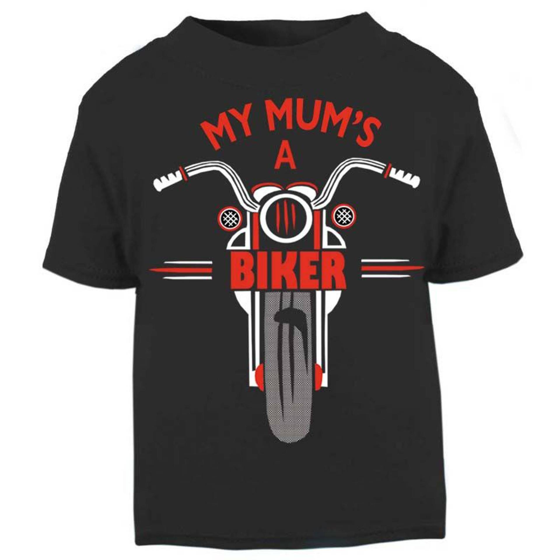 Meine Mutter Ist Ein Biker Motorrad Kleinkind Baby Kinder T-Shirt 100 % Baumwolle von MotoGB