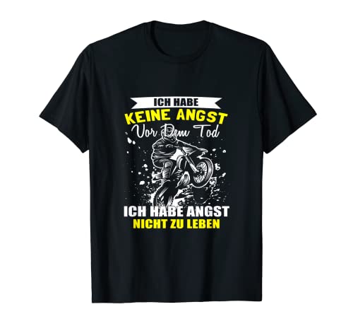 Cooles Motorradfahrer Geschenk Gelände Motorrad Männer T-Shirt von Motocross Motorrad Tolle Geschenkidee Biker