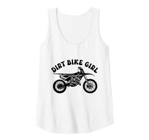 Damen Dirt Bike Girl Motocross Enduro Rider Lustiges Motorrad Tank Top von Motocross & Dirt Bike - Apparel & Gifts