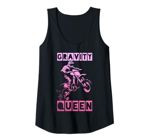 Damen Dirt Bike Girl Motocross Enduro Rider Lustiges Motorrad Tank Top von Motocross & Dirt Bike - Apparel & Gifts