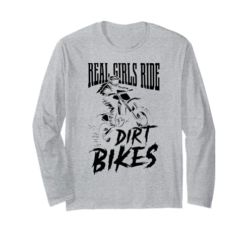 Dirt Bike Girl Motocross Enduro Rider Lustiges Motorrad Langarmshirt Dirt Bike Girl Motocross Enduro Rider Lustiges Motorrad Langarmshirt von Motocross & Dirt Bike - Apparel & Gifts