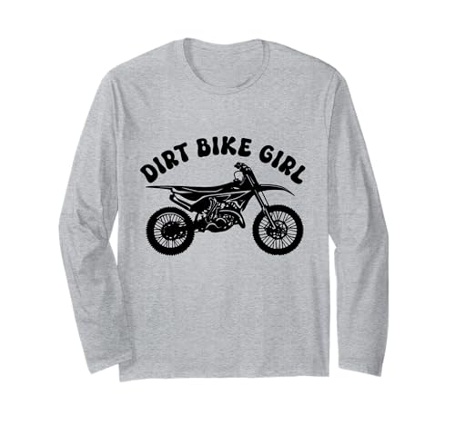 Dirt Bike Girl Motocross Enduro Rider Lustiges Motorrad Langarmshirt Dirt Bike Girl Motocross Enduro Rider Lustiges Motorrad Langarmshirt von Motocross & Dirt Bike - Apparel & Gifts