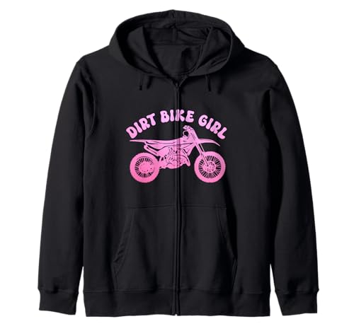 Dirt Bike Girl Motocross Enduro Rider Lustiges rosa Motorrad Kapuzenjacke Dirt Bike Girl Motocross Enduro Rider Lustiges rosa Motorrad Kapuzenjacke von Motocross & Dirt Bike - Apparel & Gifts