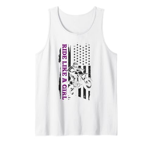 Dirt Bike Girl Motocross Enduro Rider Motorrad Patriotisch Tank Top Dirt Bike Girl Motocross Enduro Rider Motorrad Patriotisch Tank Top von Motocross & Dirt Bike - Apparel & Gifts