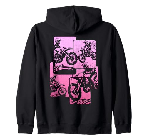 Dirt Bike Girl Motocross Enduro Rider Pink Lustiges Motorrad Kapuzenjacke Dirt Bike Girl Motocross Enduro Rider Pink Lustiges Motorrad Kapuzenjacke von Motocross & Dirt Bike - Apparel & Gifts