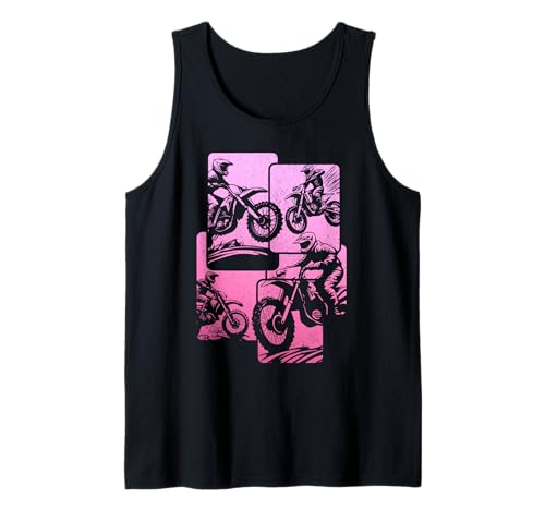 Dirt Bike Girl Motocross Enduro Rider Pink Lustiges Motorrad Tank Top Dirt Bike Girl Motocross Enduro Rider Pink Lustiges Motorrad Tank Top von Motocross & Dirt Bike - Apparel & Gifts