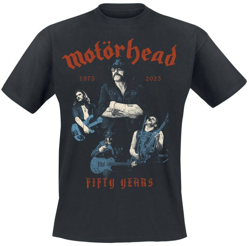 Motörhead 50 Lemmy Collage T-Shirt schwarz in XXL von Motörhead