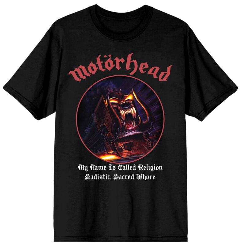 Motörhead 50 My Name Is Called Religion T-Shirt schwarz in XXL von Motörhead