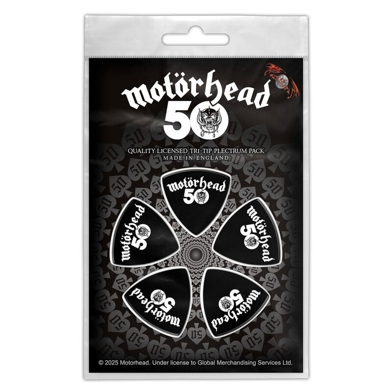 Motörhead 50th Plektren-Set multicolor von Motörhead