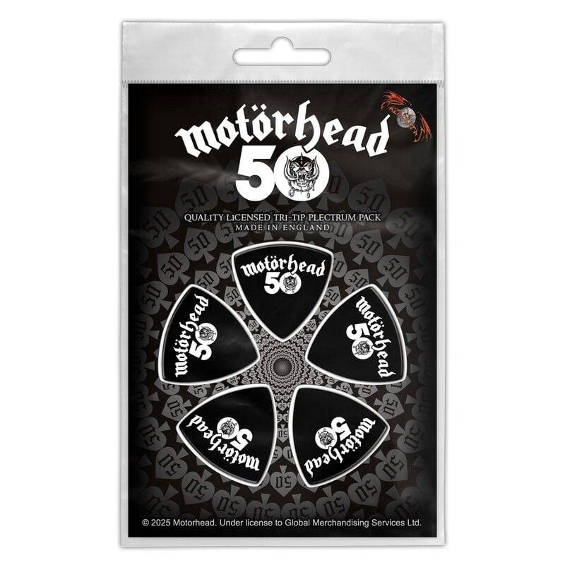 Motörhead 50th Plektren-Set multicolor von Motörhead