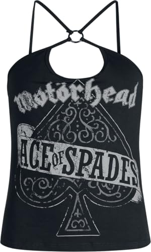 Motörhead Ace of Spades Frauen Top schwarz S 95% Viskose, 5% Elasthan Band-Merch, Bands von Motörhead