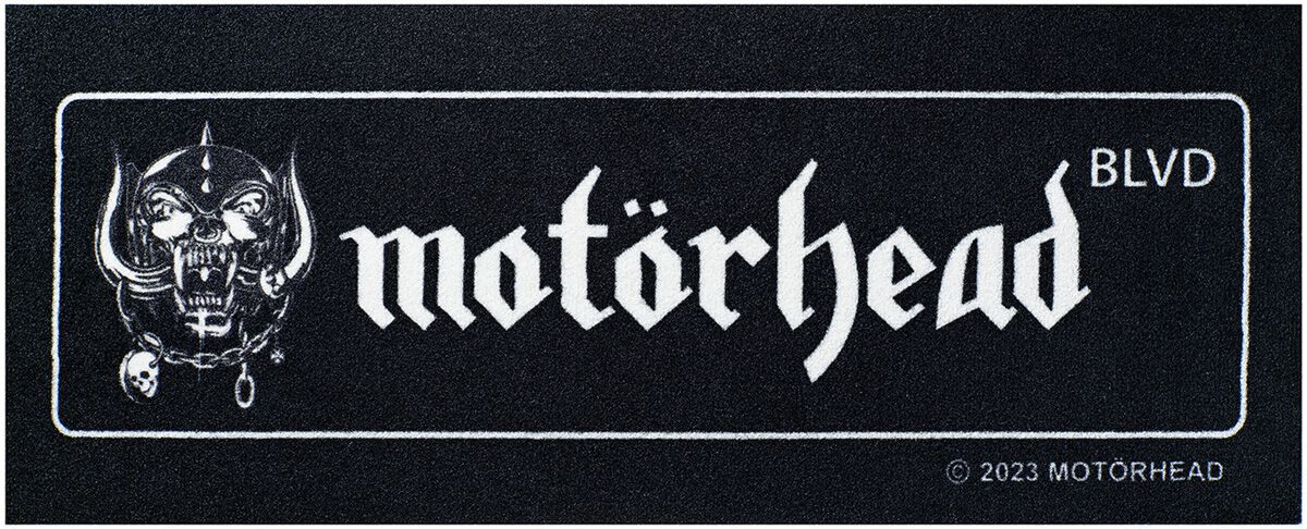 Motörhead BLVD Fußmatte schwarz von Motörhead