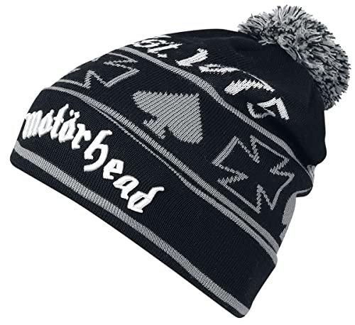 Motörhead Beanie Unisex Mütze schwarz/grau von Motörhead
