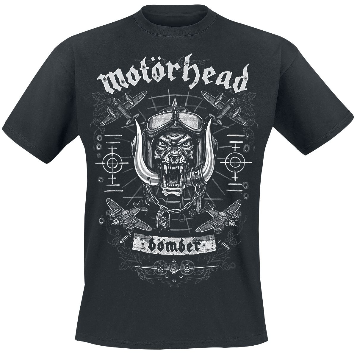 Motörhead Bomber Planes T-Shirt schwarz in L von Motörhead