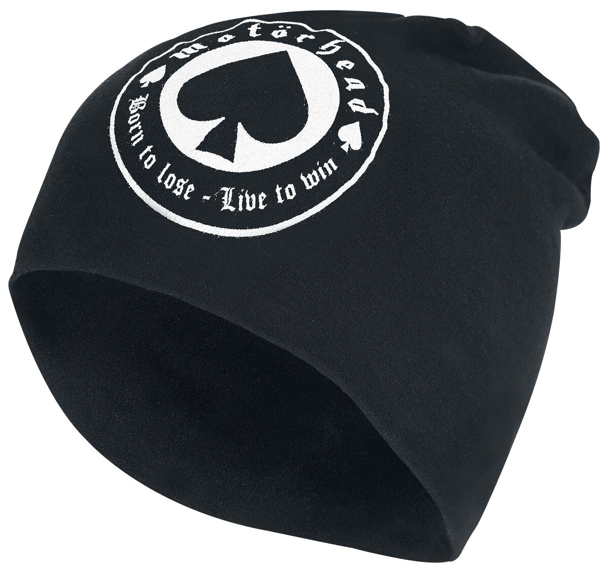 Motörhead Born To Lose - Jersey Beanie Mütze schwarz von Motörhead