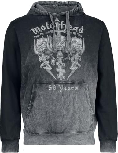 Motörhead Core 50th Männer Kapuzenpullover grau XL 50% Baumwolle, 50% Polyester Band-Merch, Bands von Motörhead