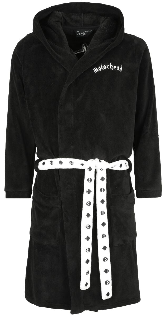Motörhead EMP Signature Collection Bademantel schwarz weiß in L-XL von Motörhead