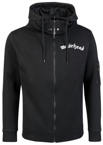 Motörhead England Männer Kapuzenjacke schwarz/grau XL 65% Baumwolle, 35% Polyester Band-Merch, Bands von Motörhead