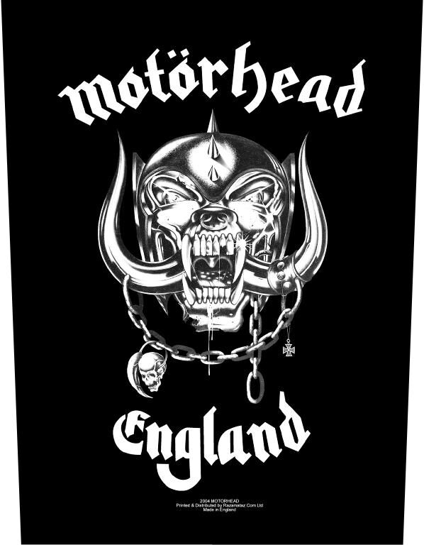 Motörhead England Patch multicolor von Motörhead