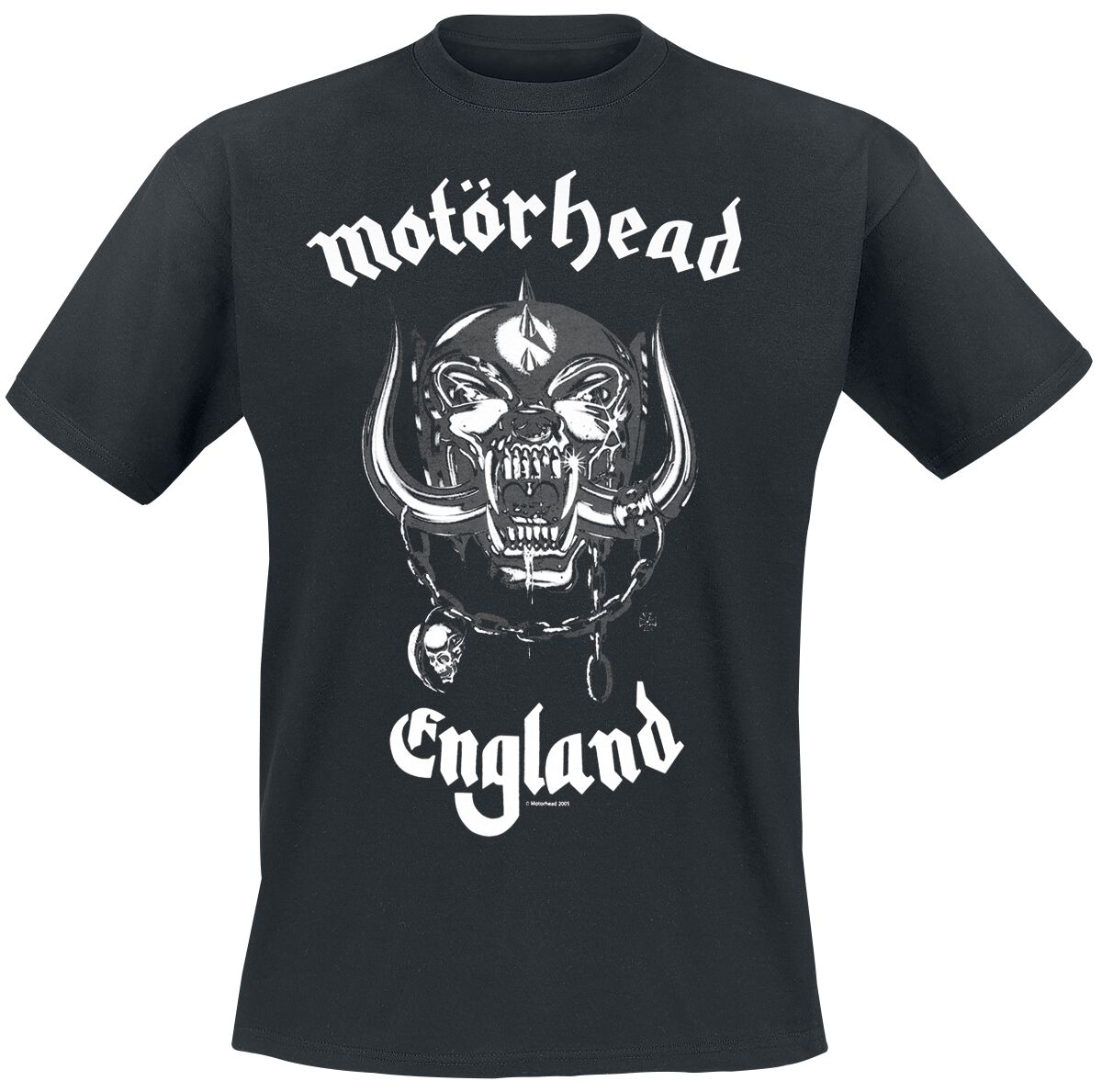 Motörhead England T-Shirt schwarz in 3XL von Motörhead