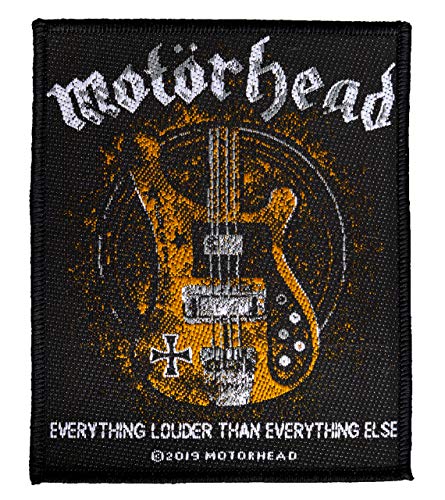 Motörhead Everything Louder Aufnäher Patch Gewebt & Lizenziert !! von Motörhead