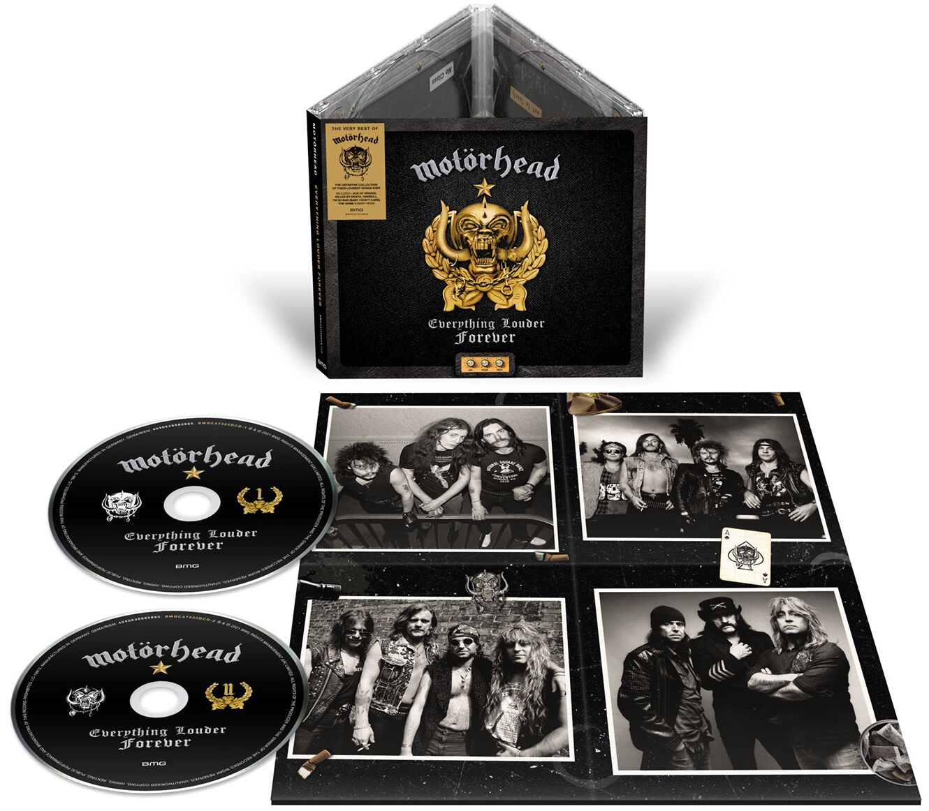 Motörhead Everything louder forever - The very best of Motörhead CD multicolor von Motörhead