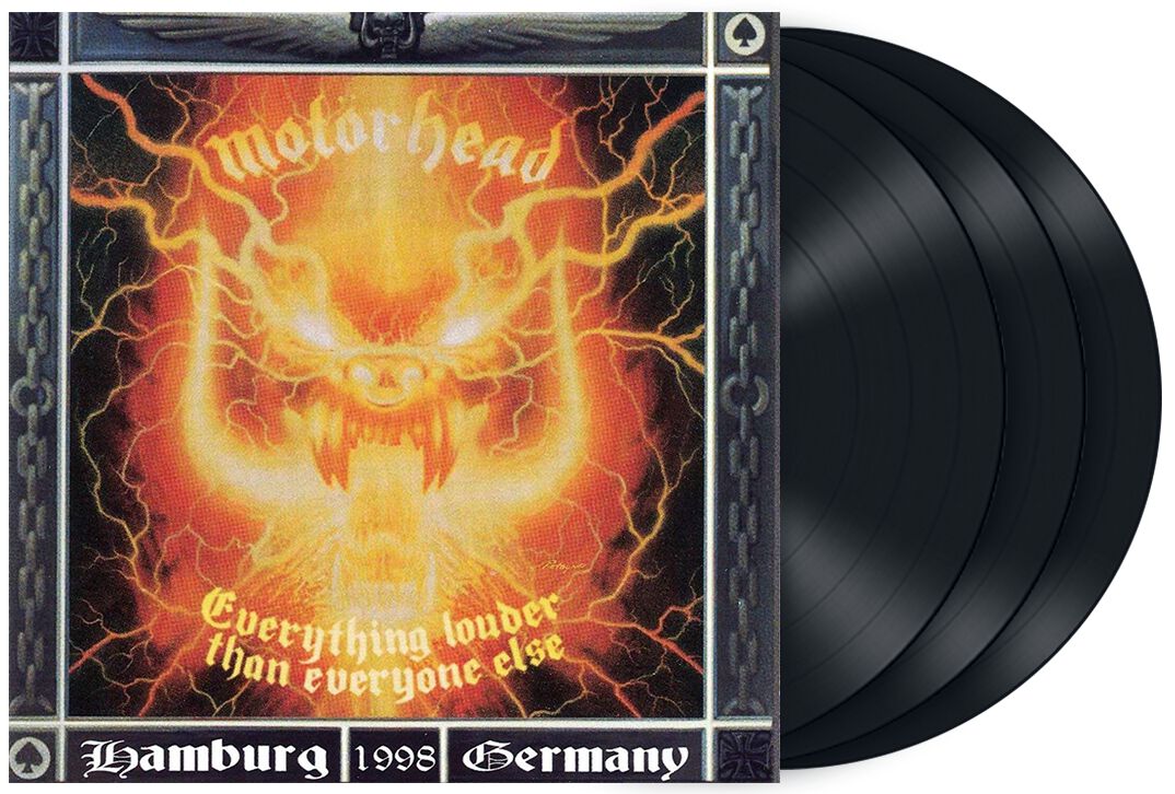 Motörhead Everything louder than everyone else LP multicolor von Motörhead