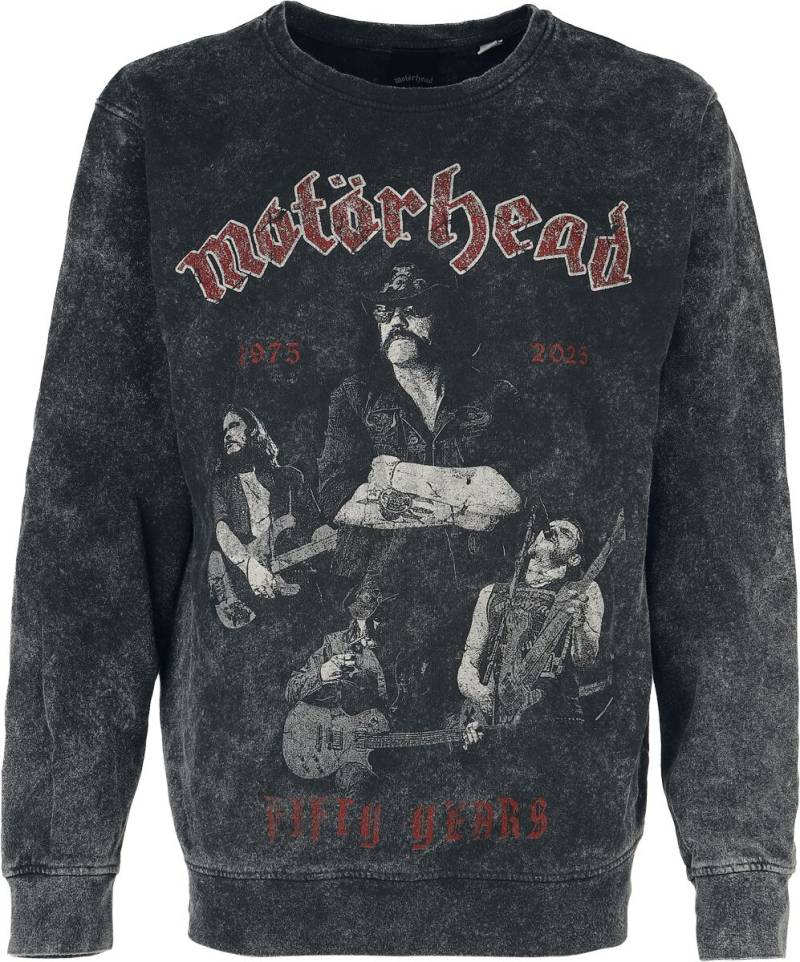 Motörhead Fifty Years Sweatshirt grau in XXL von Motörhead