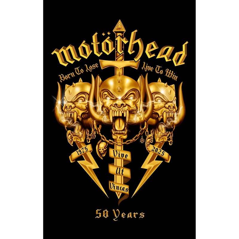 Motörhead Flagge - Core 50th - multicolor  - Lizenziertes Merchandise! von Motörhead