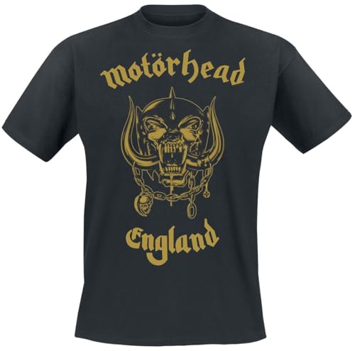Motörhead Golden England - Everything Louder Than Everything Else Männer T-Shirt schwarz L von Motörhead