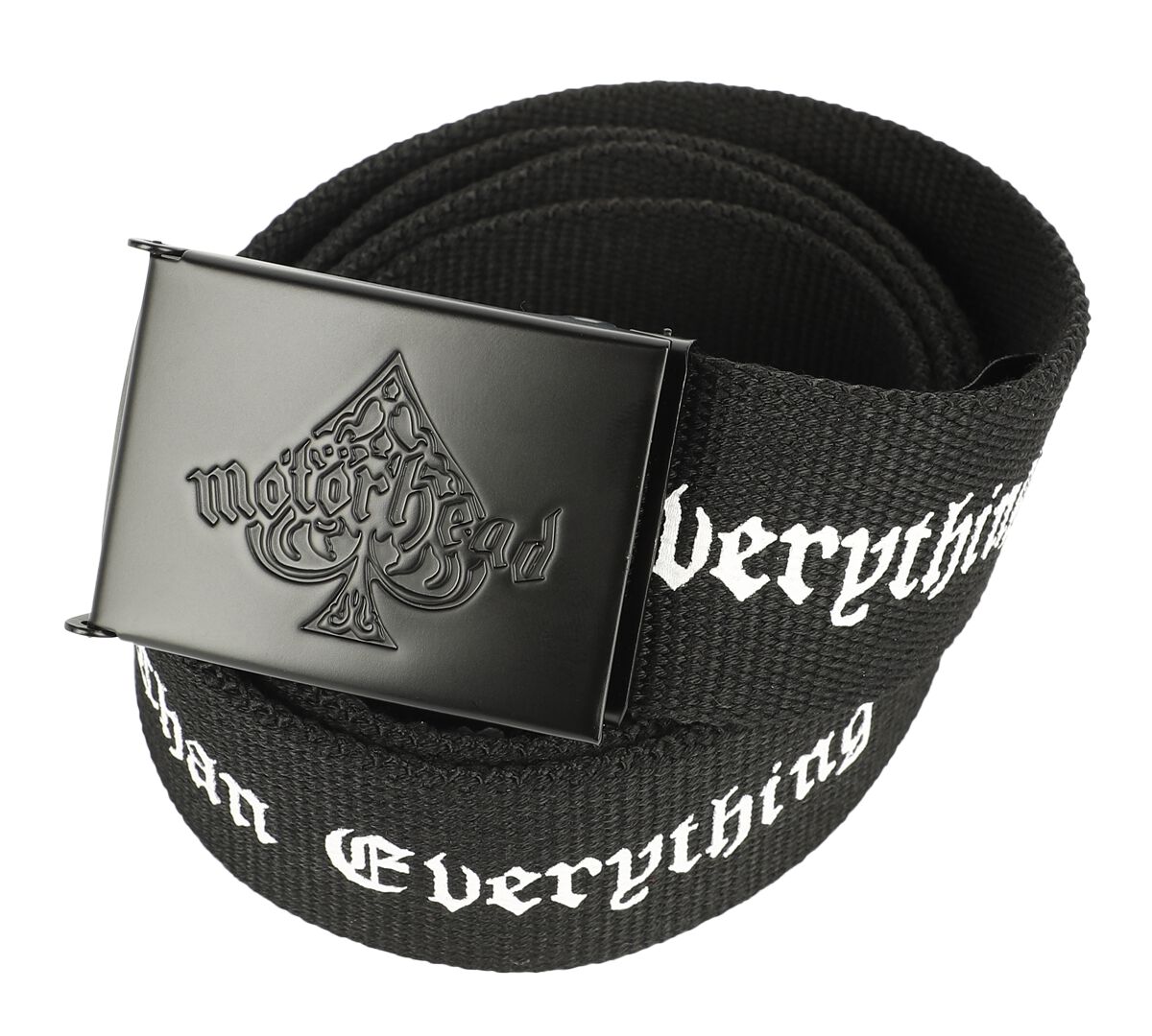 Motörhead Gürtel - Logo - schwarz  - EMP exklusives Merchandise! von Motörhead