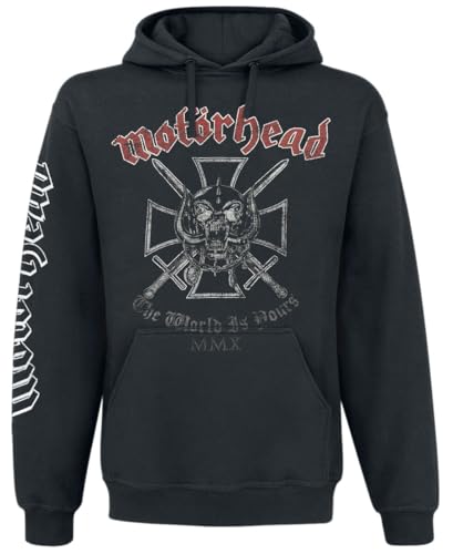 Motörhead Iron Cross Männer Kapuzenpullover schwarz S von Motörhead