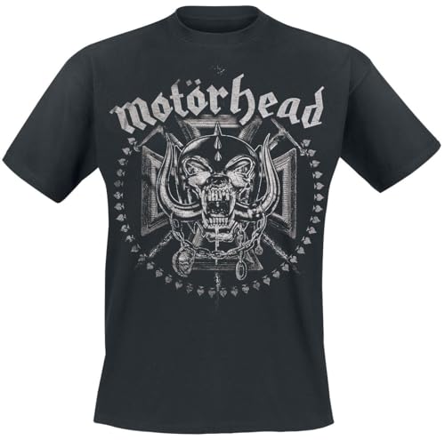 Motörhead Iron Cross Swords Männer T-Shirt schwarz L 100% Baumwolle Band-Merch, Bands, Nachhaltigkeit von Motörhead